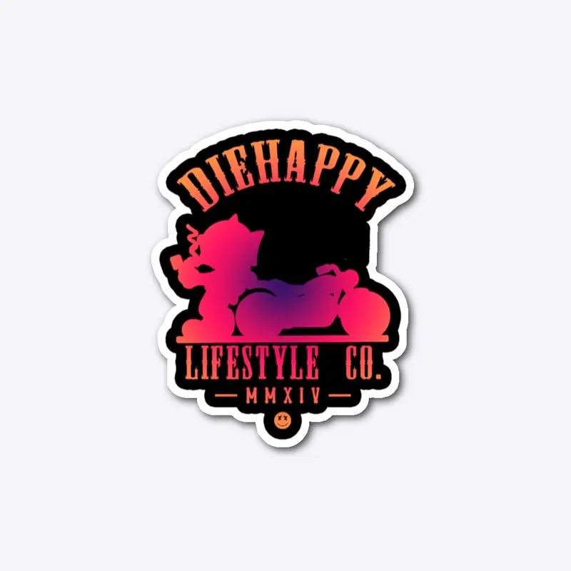 DHLC FELIX SUNSET STICKER